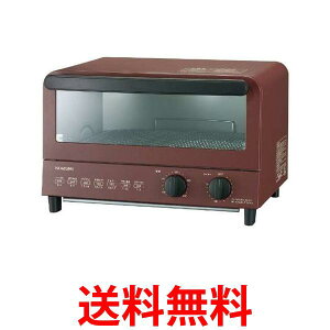 コイズミ KOS-1218 R レッド オーブントースター 1200W 無段階温度調節 15分タイマー 3枚焼き 送料無料 【SG95197】