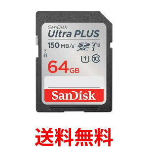 TfBXN Ultra PLUS SDXC UHS-IJ[h 64GB SDSDUWC-064G-JN3IN  ySG95900z