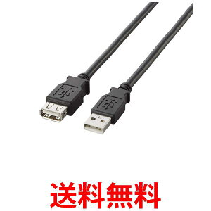 GR USBP[u USB2.0 A-AX^Cv 5m ubN U2C-E50BK  ySG96449z