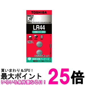 ���� LR44EC2P �A���J���{�^���d�r LR44 2���� TOSHIBA �������� �ySK00382�z