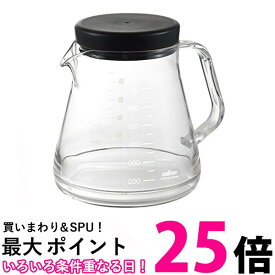 曙産業 TW-3727コーヒーサーバー ブラック 750ml 5杯分 軽くて割れにくい トライタン樹脂製 ガラスのように透明 送料無料 【SK01237】