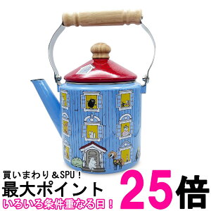 富士ホーロー 富士ホーロー ムーミンハウス ケトル MOH-2.0K ブルー 
