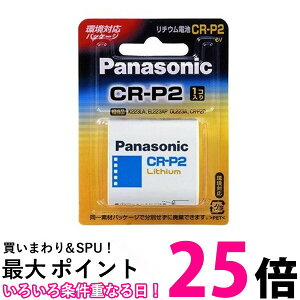 Panasonic CR-P2W pi\jbN CRP2W J p `E dr 6V  ySJ02589z