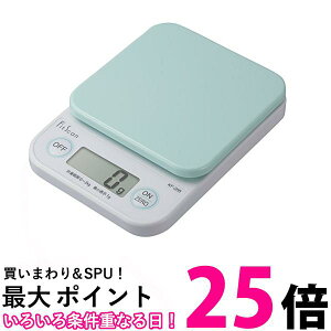 タニタ クッキングスケール KF-200 GR 緑 グリーン キッチン はかり 料理 デジタル 2kg 1g 単位 TANITA 送料無料 【SK02865】