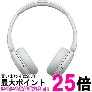 �\�j�[ WH-CH520 W �z���C�g �� ���C�����X�w�b�h�z�� WH-CH520:Bluetooth�Ή� �y�ʐ݌v ��147g SONY �������� �ySK02904�z