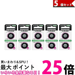Panasonic LR44/2P �A���J���{�^���d�r�q1.5V�r�@5�Z�b�g �������� �ySK03326�z