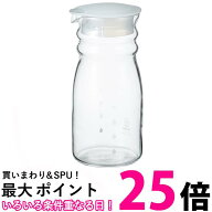 ハリオ FP-7-TW フリー ポット 700 透明ホワイト ウォーターピッチャー 麦茶ポット お茶ポット 耐熱ガラ…