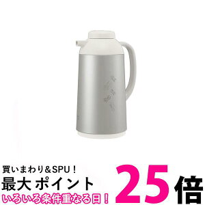 象印 AG-LC10-SM 1.0L マットシルバー ガラスマホービン ポット ZOJIRUSHI 送料無料 【SK03601】