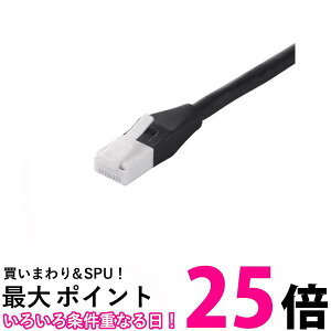 �o�b�t�@���[ BUFFALO BSLS6ANU30BK �u���b�N �c���̐܂�Ȃ�LAN�P�[�u�� �J�e�S��6a �X�g���[�g �m�[�}���^�C�v BUFFALO �������� �ySK05605�z