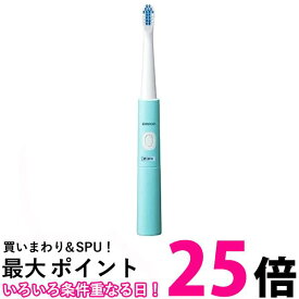 オムロン HT-B216-G 音波式電動歯ブラシ ミントグリーン 乾電池式 OMRON 送料無料 【SK09223】