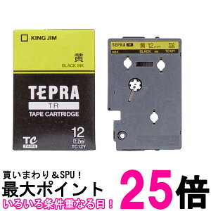 �L���O�W�� TC12Y �e�v�� TR�e�[�v�J�[�g���b�W ������ 12mm�� 7.7m �����x�� KING JIM �������� �ySK10571�z