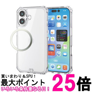 �G���R�� PM-A25AZEROTCR �N���A iPhone 17 �P�[�X �J�o�[ �ϏՌ� �Ռ��z�� ZEROSHOCK ���ɋ��� �n�[�h�R�[�g���H �������� �ySK10796�z