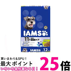 �A�C���X 11�Έȏ�p �����̌��N�P�A �`�L�� ���� 12kg �h�b�O�t�[�h IAMS �������� �ySK12123�z