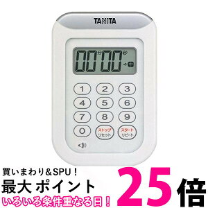 �^�j�^ TD-378 WH �L�b�`�� �^�C�}�[ �z���C�g �h�� �}�O�l�b�g�t�� 100�� TANITA �������� �ySK12547�z
