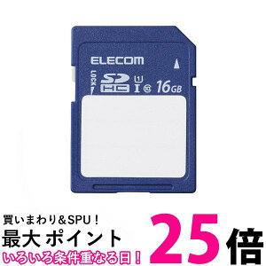 GR MF-FS016GU11C SDHCJ[h UHS-I 16GB ۑe P[Xt ELECOM  ySK12630z