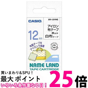 �J�V�I XR-12VWE ���x�����C�^�[ �l�[�������h �A�C�����z�e�[�v 12mm �� CASIO �������� �ySK12820�z