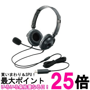 GR HS-HP20UBK wbhZbg  I[o[wbh L USB }CN 1.8m ubN ELECOM  ySK13880z