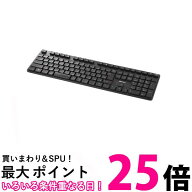 バッファロー BSKBW120BK ブラック 無線2.4GHz フルキーボード テンキー付き BUFFALO 送料無料 【SK14448】