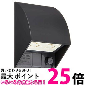 パナソニック WK4602BK ブラック スマート接地防水ダブルコンセント2個口 アースターミナル付 送料無料 【SK17205】