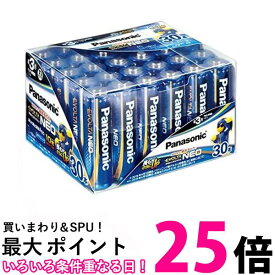 パナソニック LR6NJ/30SH アルカリ乾電池単3形 30本パック EVOLTA NEO 送料無料 【SK18652】