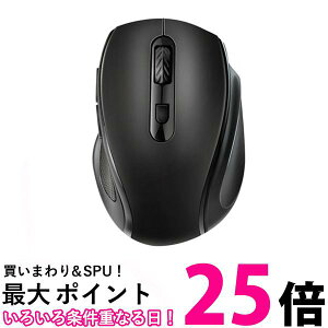 �}�E�X ���C�����X ���� �É� �d�r�� USB �Q�[�~���O ���^ DPI�؂�ւ� 2.4GHz ���w�� �y�� �u���b�N (�Ǘ�S) �������� �ySK19071�z