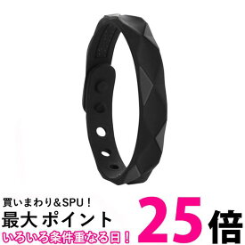 静電気除去 ブレスレット ブラック シリコン 防水 静電気防止 帯電防止 対策 車 運動 腕輪 メンズ レディース 便利グッズ (管理S) 送料無料 【SK19894】