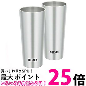 2個セット THERMOS JDI-400P S サーモス 真空断熱タンブラー 2個セット 400ml ステンレス JDI400P S 保温 保冷 コップ 送料無料 【SK23204】