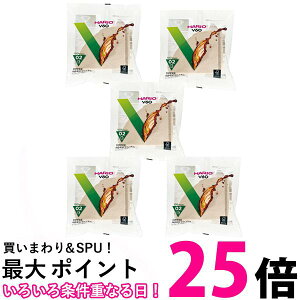 5�Z�b�g �n���I VCF-02-100M V60 �p �݂��炵 �y�[�p�[�t�B���^�[ 02M 1�`4�t�p 100������ ���{�� HARIO �������� �ySK23416�z