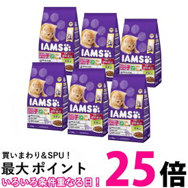 6個セット マースジャパン アイムス キャットフード 12か月までの子ねこ用 チキン 1.5kg ドライフード IAMS MARS 送料無料 【SK24825】
