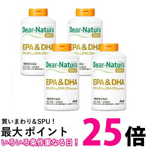 4�Z�b�g �A�T�q �f�B�A�i�`�����S�[���h EPA��DHA 60���� 360�� Dear-Natura �������� �ySK25378�z