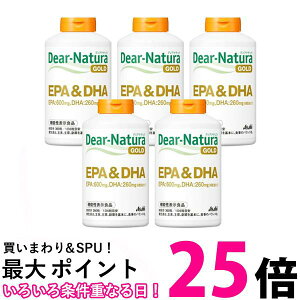 5�Z�b�g �A�T�q �f�B�A�i�`�����S�[���h EPA��DHA 60���� 360�� Dear-Natura �������� �ySK25379�z