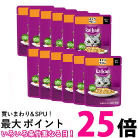 12個セット カルカン パウチ まぐろ 平目入り 60g キャットフード 成猫用 ウェットフード 送料無料 【SK25485】