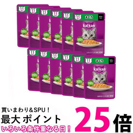 12個セット カルカン パウチ 11歳から まぐろ 60g ペットフード 猫 キャットフード ウェット 送料無料 【SK25518】