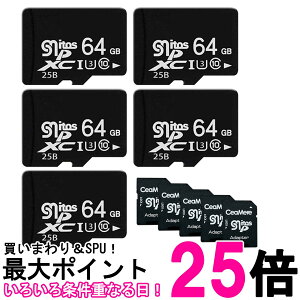 microsd 64GB class10 U3 5Zbg  SDJ[hϊA_v^t }CNSDJ[h ] ϋv ((S  ySK25827z