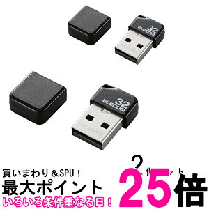 2�Z�b�g �G���R�� MF-SU2B32GBK USB������ USB2.0 �u���b�N 32GB ���^ �L���b�v�t ELECOM �������� �ySK28198�z