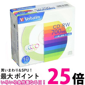 3Zbg o[xC^Wp SW80QM10V1 ԂL^p CD-RW 700MB 10 c[gJ[fBXN 1-4{  ySK31225z