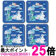 4個セット 北陸製菓 ムーミン缶ミルク 90g クッキー ビスケット お菓子 送料無料 【SK36113】