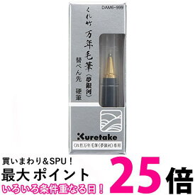 呉竹 DAM6-999 くれ竹万年毛筆 夢銀河 替ぺん先 硬筆 送料無料 【SG40309】