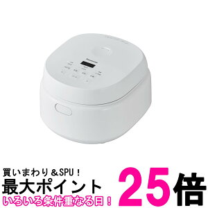 パナソニック 炊飯器 5.5合 黒角厚釜 コンパクトデザイン ホワイト SR-A110D-W 送料無料 【SG60206】