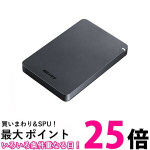 BUFFALO USB3.1(Gen.1)Ή ϏՌ|[^uHDD 1TB ubN HD-PGF1.0U3-BKA  ySG60299z