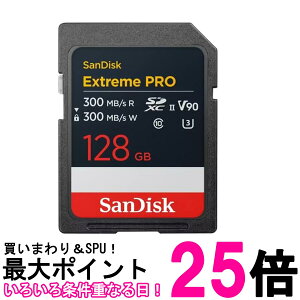 TfBXN SDSDXDM-128G-JNJIP SDJ[h EXTREME PRO SDXC UHS-II 128GB NX10 UHSXs[hNX3 V90 read write  ySG60558z