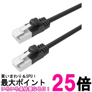 GR LANP[u PS5Ή CAT6A ܐ܂h~ 5.0m ubN GM-LDGPAT BK50  ySG61326z