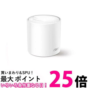 TP-Link WiFi LAN[^[ Wi-Fi6 2402 + 574 Mbps HE160 bVWi-FiVXe 3Nۏ Deco X50 1jbg  ySG61481z