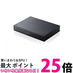 GR |[^uHDD n[hfBXN 4TB PC/er^p USB3.2(Gen1) ubN ELP-PTV040UBK  ySG62992z