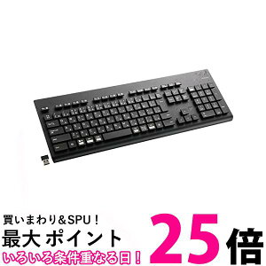 エレコム 洗える ワイヤレスキーボード 防水 IPX5対応 メンブレン フルサイズ テンキー付 抗菌 ブラック TK-WS02DMKBK 送料無料 【SG63203】
