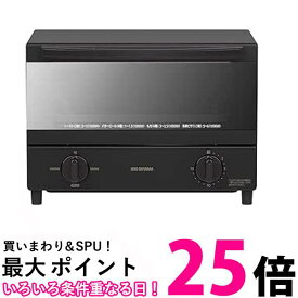 アイリスオーヤマ オーブントースター 2枚焼き ブラック KSOT-011-B 送料無料 【SG69477】