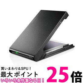 ロジテック HDD SSDケース 2.5インチ USB3.2 Gen2 Type-C ブラック LGB-PBSUC 送料無料 【SG72797】