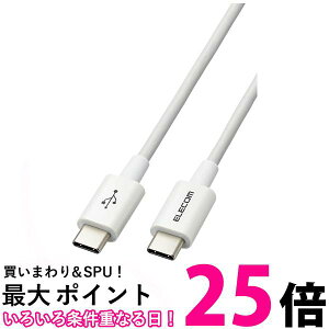 GR USB-C & USB-C P[u 30cm 60W USB PDΉ X _炩 fɋ USB2.0 zCg MPA-CCYS03NWH  ySG78631z