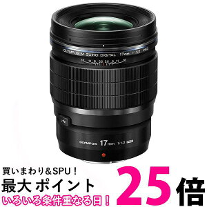 IpX Pœ_Y ED 17mm F1.2 hohHϒቷ }CNtH[T[Yp M.ZUIKO DIGITAL ED 17mm F1.2 PRO  ySG79429z