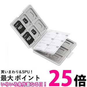 GR J[hP[X SD P[X vX`bN SD12 + microSD12[ zCg CMC-SDCPP24WH  ySG84162z